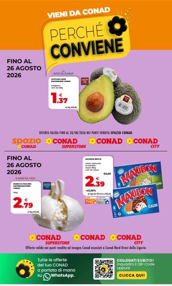 Volantino Conad - 13/8/2026 - 26/8/2026.