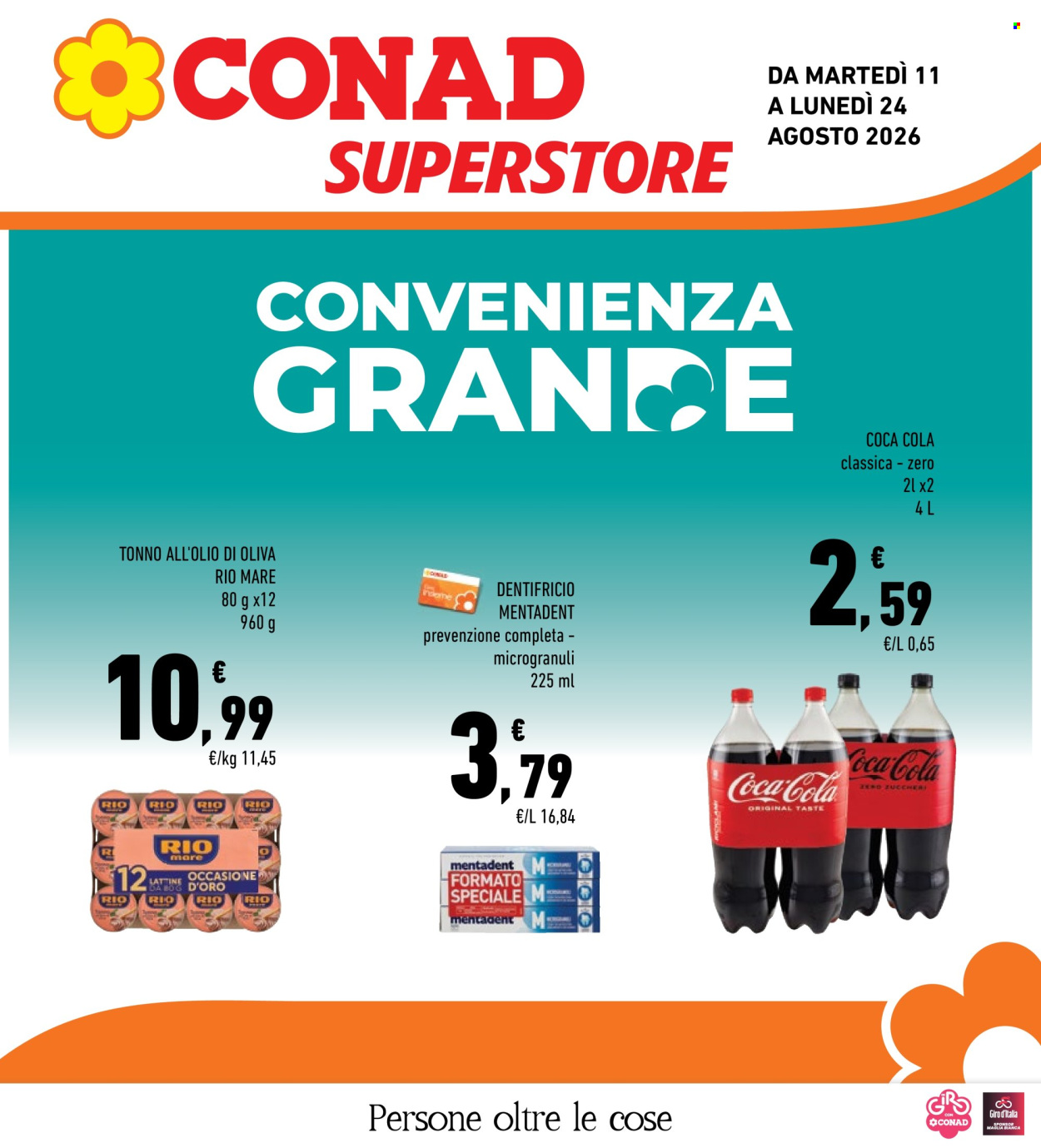 Volantino Conad Superstore - 11/8/2026 - 24/8/2026. Pagina 1