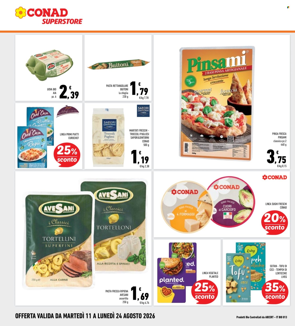 Volantino Conad Superstore - 11/8/2026 - 24/8/2026. Pagina 14