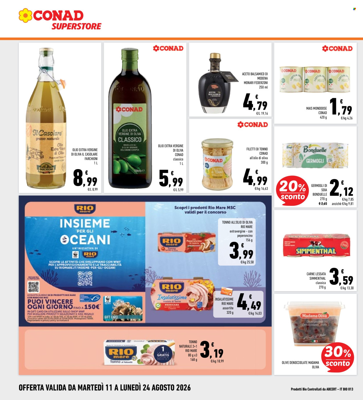 Volantino Conad Superstore - 11/8/2026 - 24/8/2026. Pagina 16