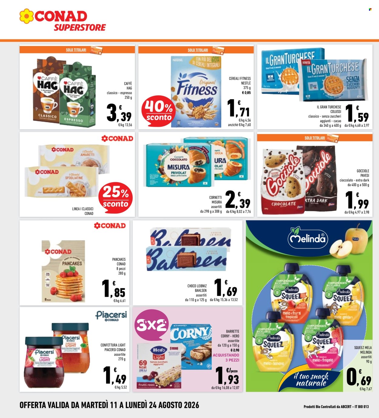 Volantino Conad Superstore - 11/8/2026 - 24/8/2026. Pagina 18
