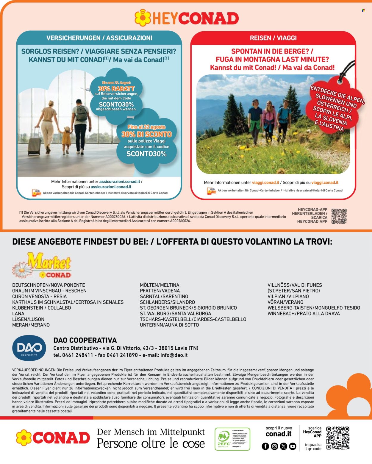 Volantino Market Conad - 11/8/2026 - 24/8/2026. Pagina 8