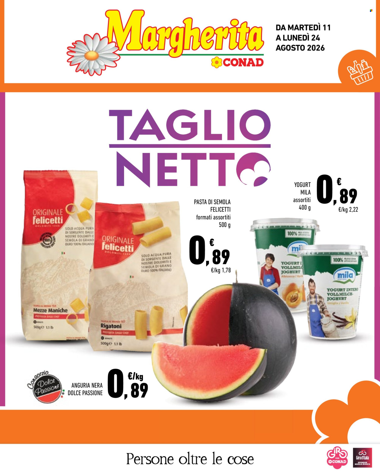 Volantino Conad - 11/8/2026 - 24/8/2026. Pagina 1
