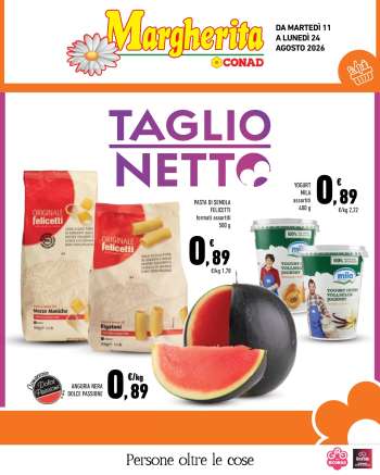 Volantino Conad - 11/8/2026 - 24/8/2026.