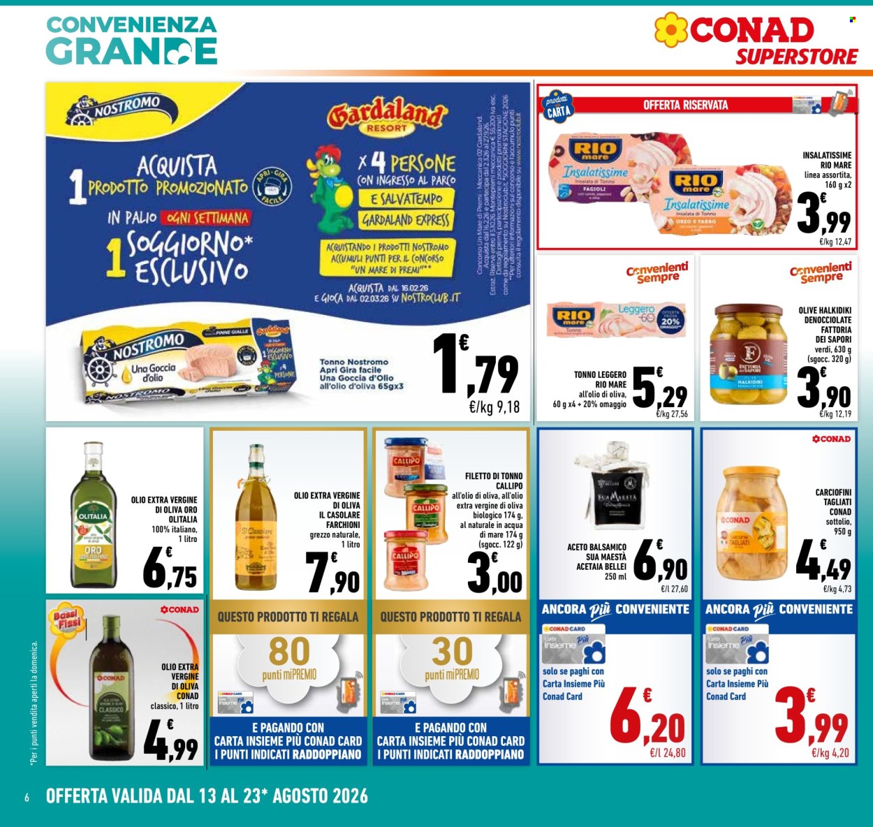 Volantino Conad Superstore - 13/8/2026 - 23/8/2026. Pagina 6