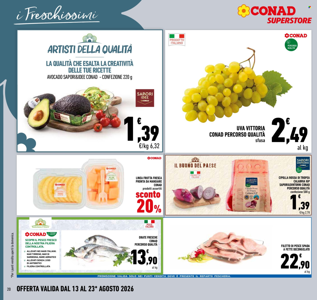 Volantino Conad Superstore - 13/8/2026 - 23/8/2026. Pagina 20