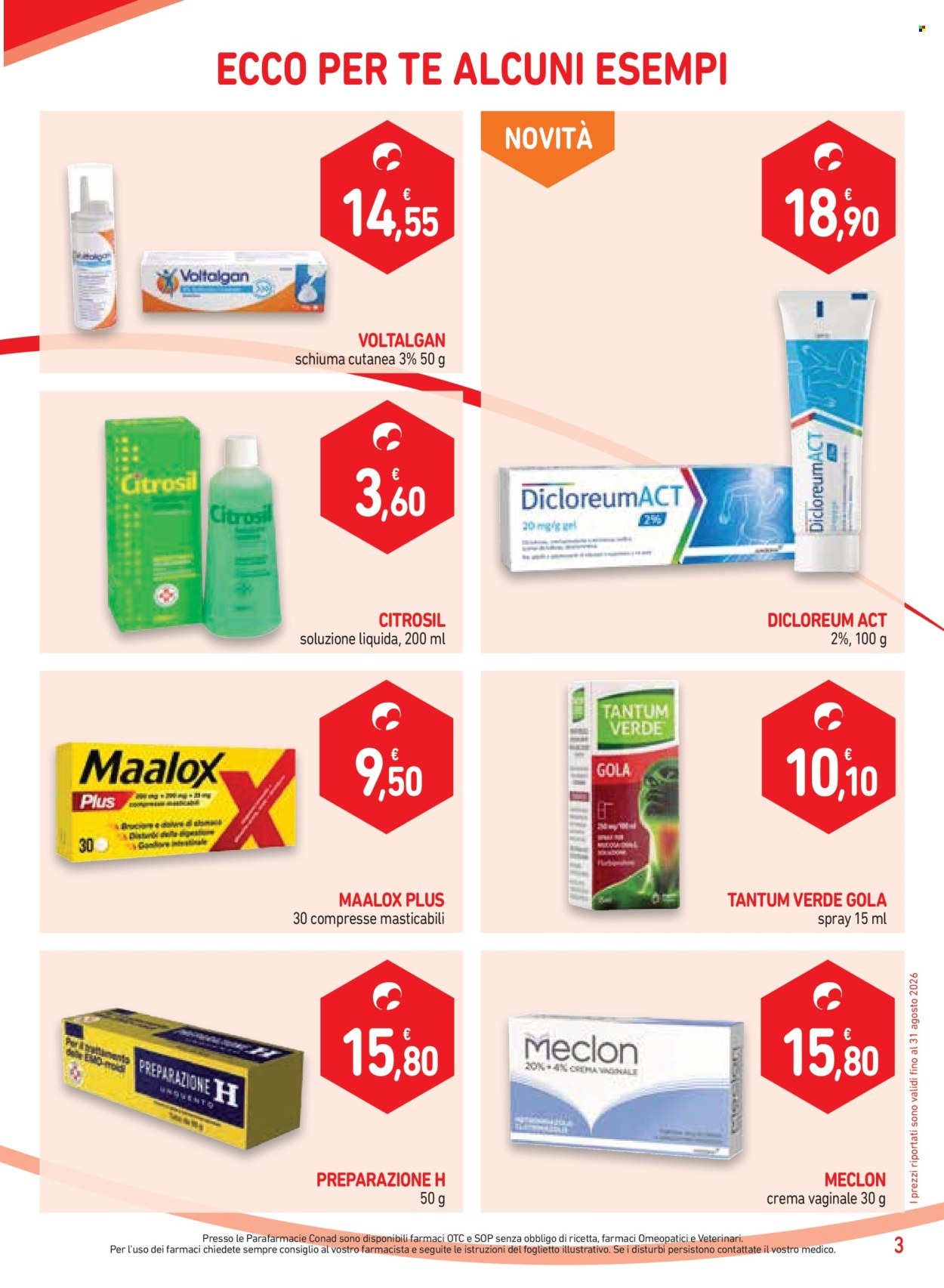 Volantino Conad - 13/8/2026 - 31/8/2026. Pagina 3