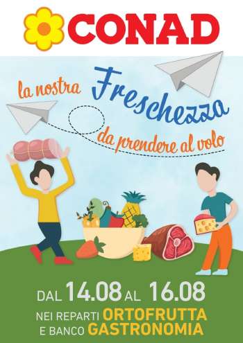 Volantino Conad - 14/8/2026 - 16/8/2026.