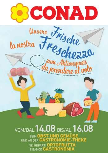 Volantino Conad - 14/8/2026 - 16/8/2026.