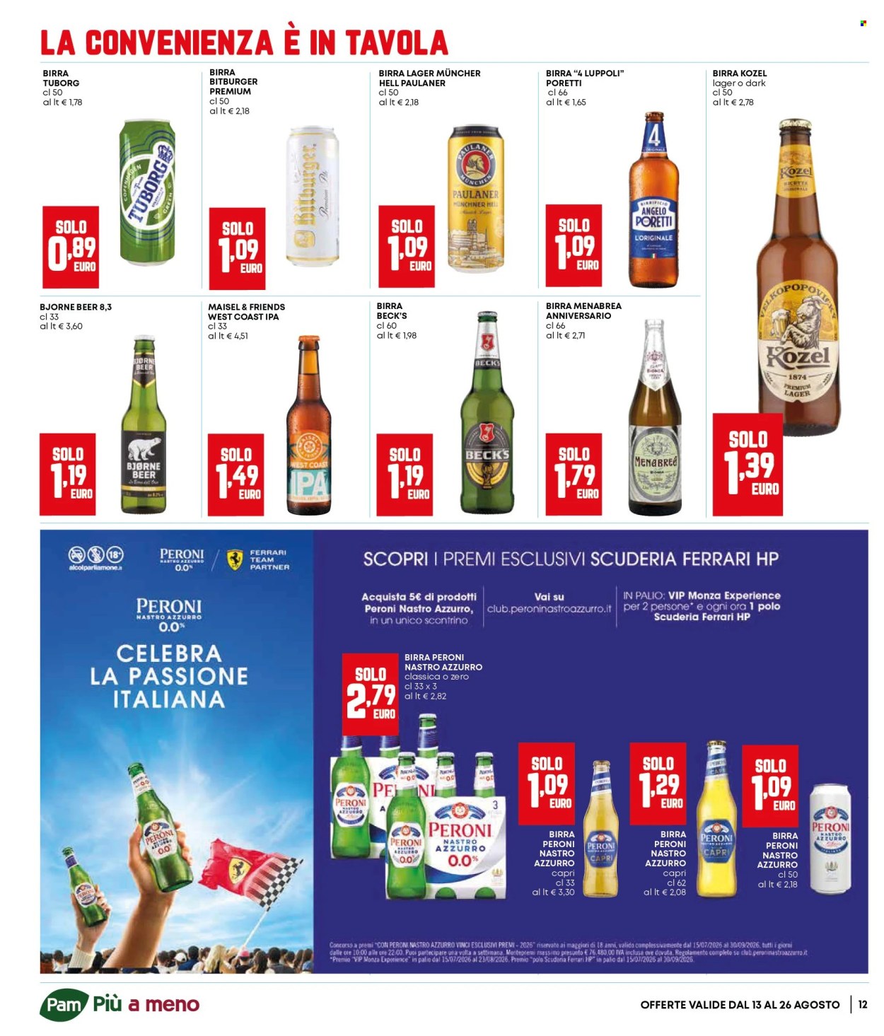 Volantino Pam Panorama - 13/8/2026 - 26/8/2026. Pagina 12