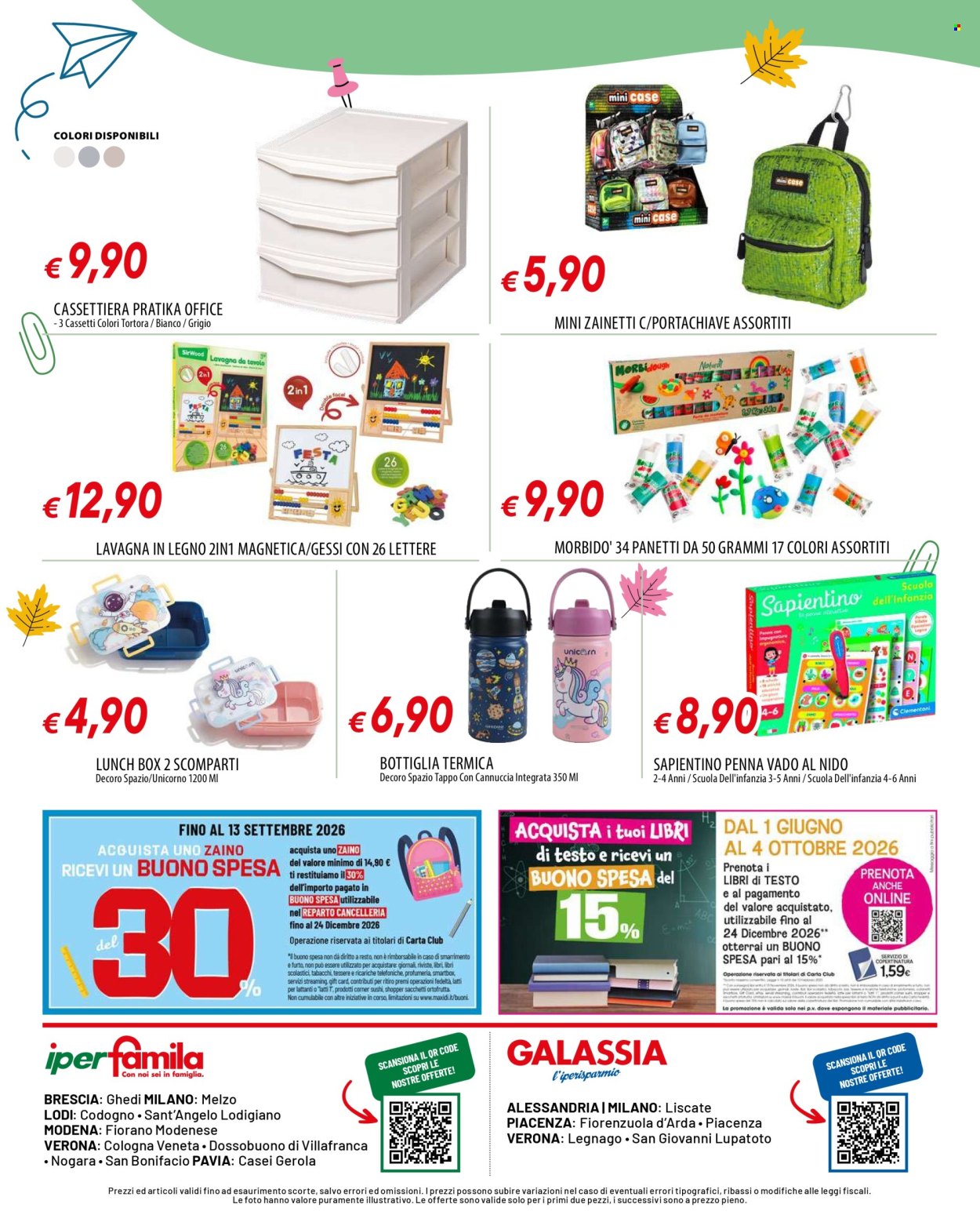 Volantino Famila - 17/8/2026 - 20/9/2026. Pagina 12