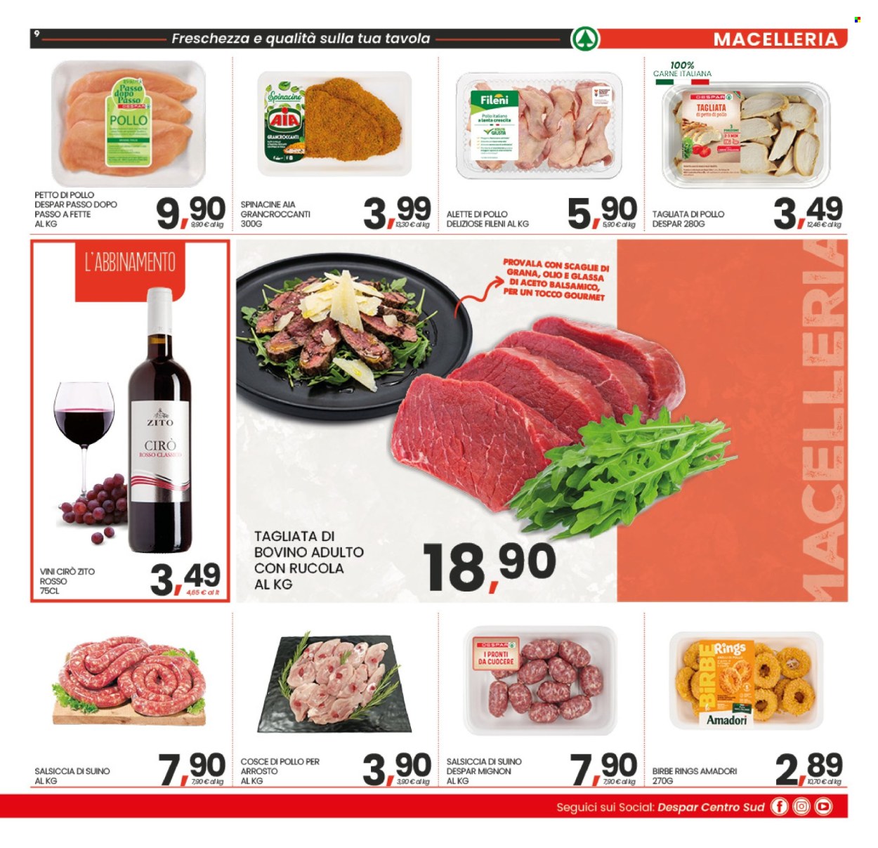 Volantino Eurospar - 20/8/2026 - 27/8/2026. Pagina 9