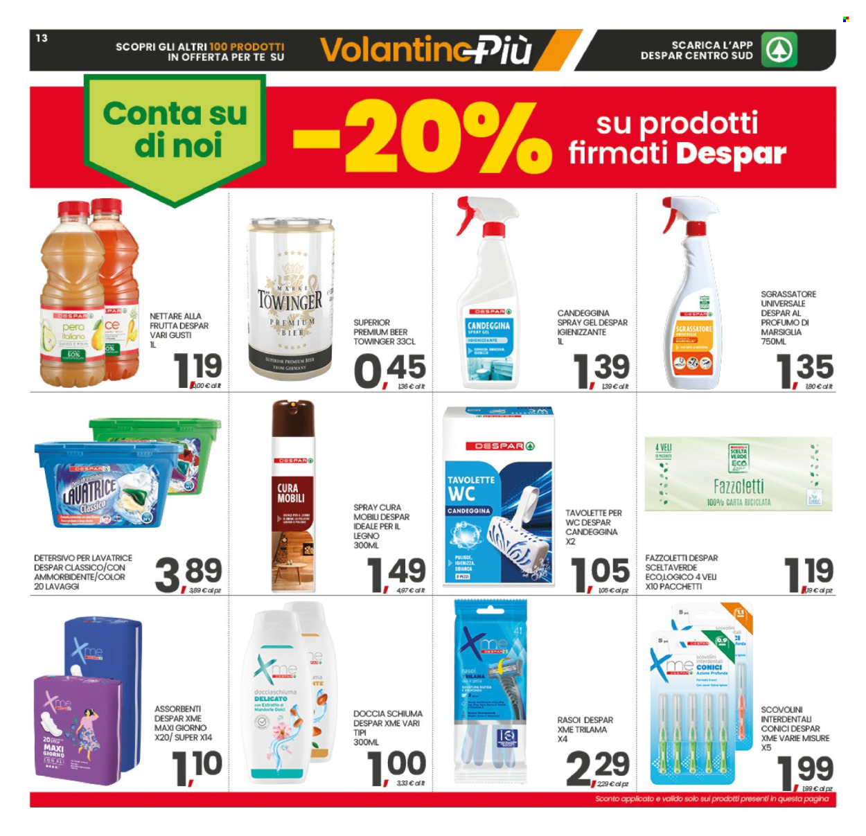 Volantino Eurospar - 20/8/2026 - 27/8/2026. Pagina 13