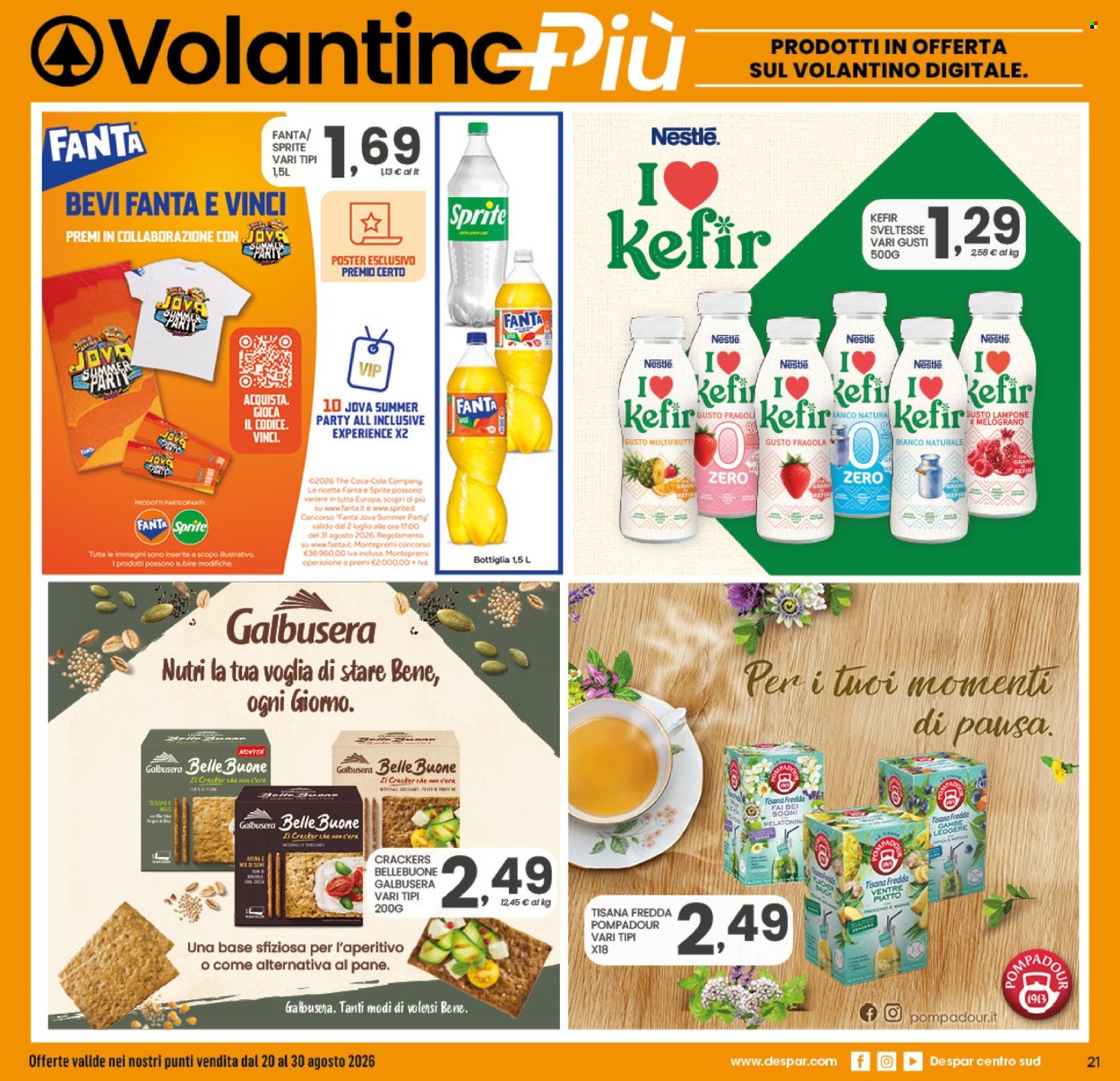 Volantino Despar - 20/8/2026 - 30/8/2026. Pagina 20