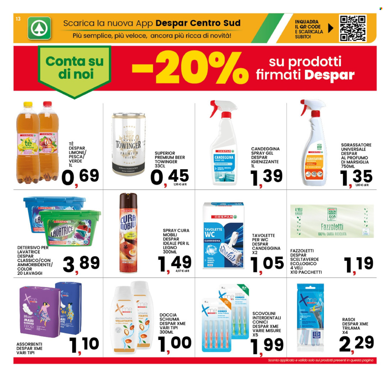Leták Interspar - 20.8.2026 - 30.8.2026. Strana 13