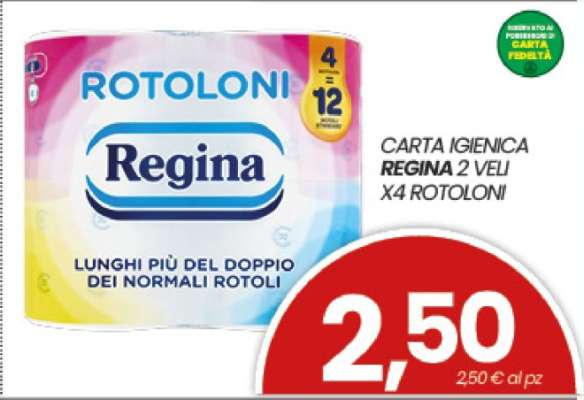 CARTA IGIENICA REGINA