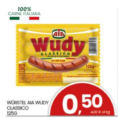 WÜRSTEL AIA WUDY CLASSICO