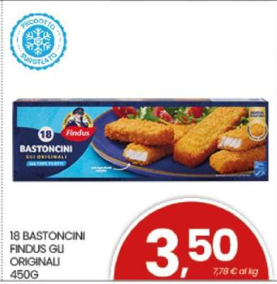 18 BASTONCINI FINDUS GLI ORIGINALI