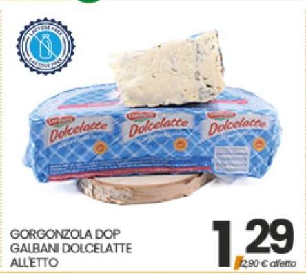 GORGONZOLA DOP GALBANI DOLCELATTE ALLETTO