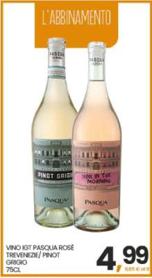 VINO IGT PASQUA ROSÈ TREVENEZIE/ PINOT GRIGIO