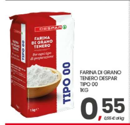 FARINA DI GRANO TENERO DESPAR TIPO 00