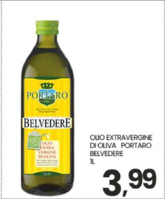 OLIO EXTRAVERGINE DI OLIVA PORTARO BELVEDERE