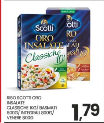RISO SCOTTI ORO INSALATE