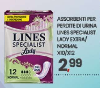 LINES SPECIALIST LADY