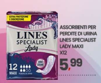LINES SPECIALIST LADY MAXI X12