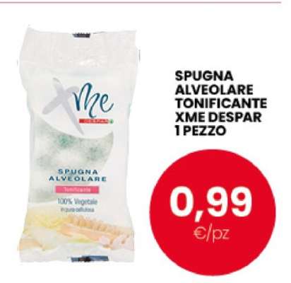 SPUGNA ALVEOLARE TONIFICANTE XME DESPAR