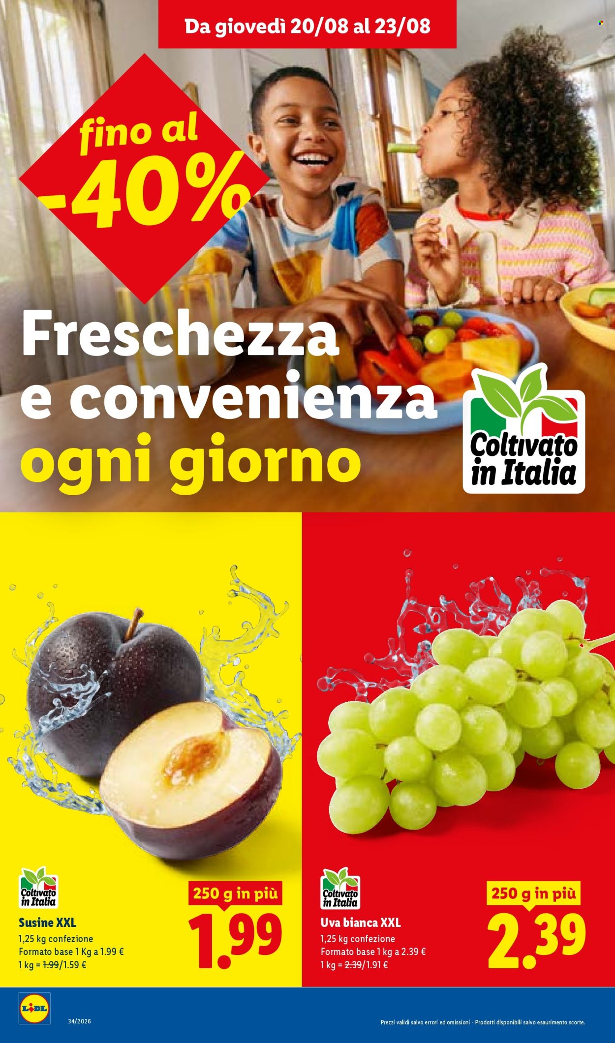 Volantino Lidl - 20/8/2026 - 26/8/2026. Pagina 4