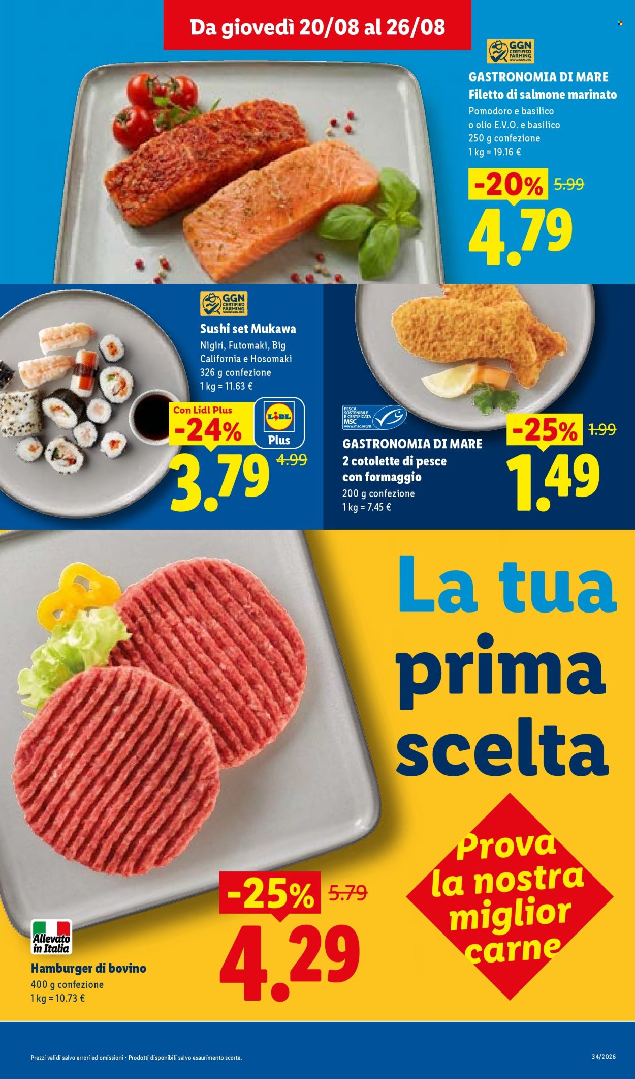 Volantino Lidl - 20/8/2026 - 26/8/2026. Pagina 9