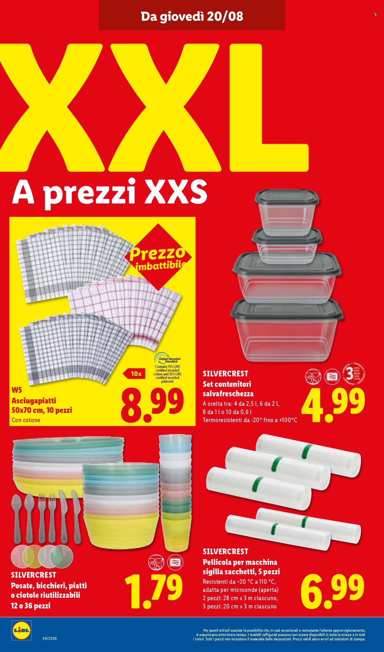 Volantino Lidl - 20/8/2026 - 26/8/2026. Pagina 22