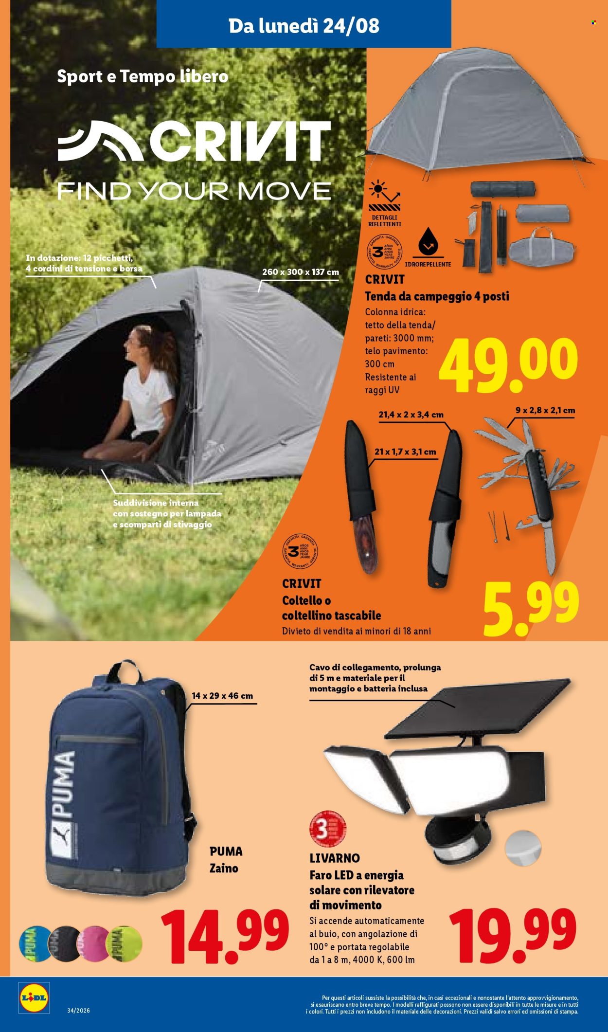 Volantino Lidl - 20/8/2026 - 26/8/2026. Pagina 36