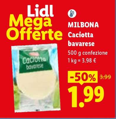 Milbona Caciotta bavarese