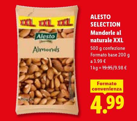 Alesto Selection Mandorle al naturale XXL