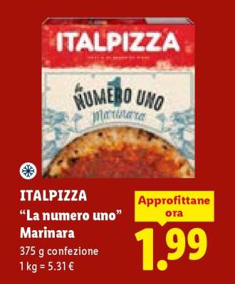 Italpizza La Numero Uno Marinara