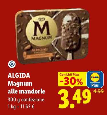ALGIDA Magnum alle mandorle