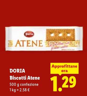 DORIA Biscotti Atene