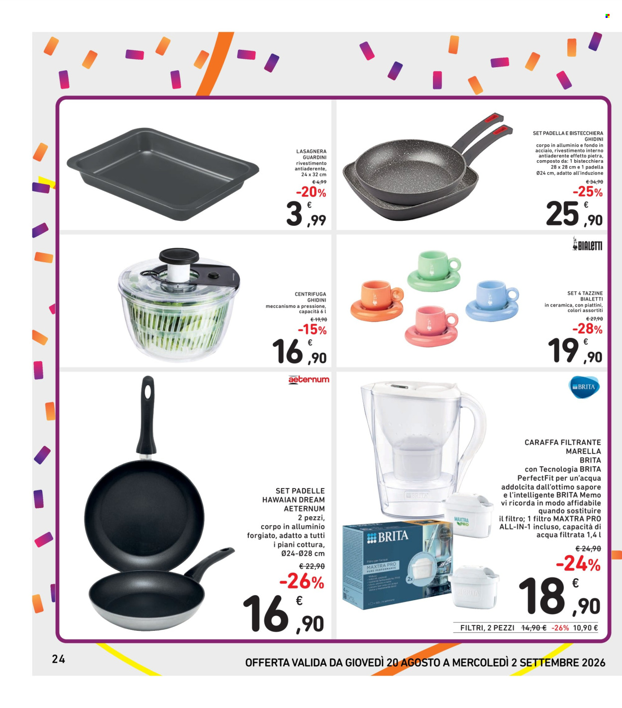Leták Spazio Conad - 20.8.2026 - 2.9.2026. Strana 24