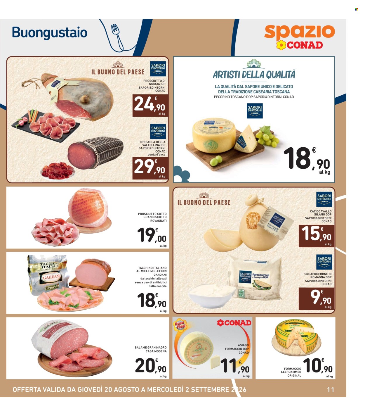 Volantino Spazio Conad - 20/8/2026 - 2/9/2026. Pagina 11
