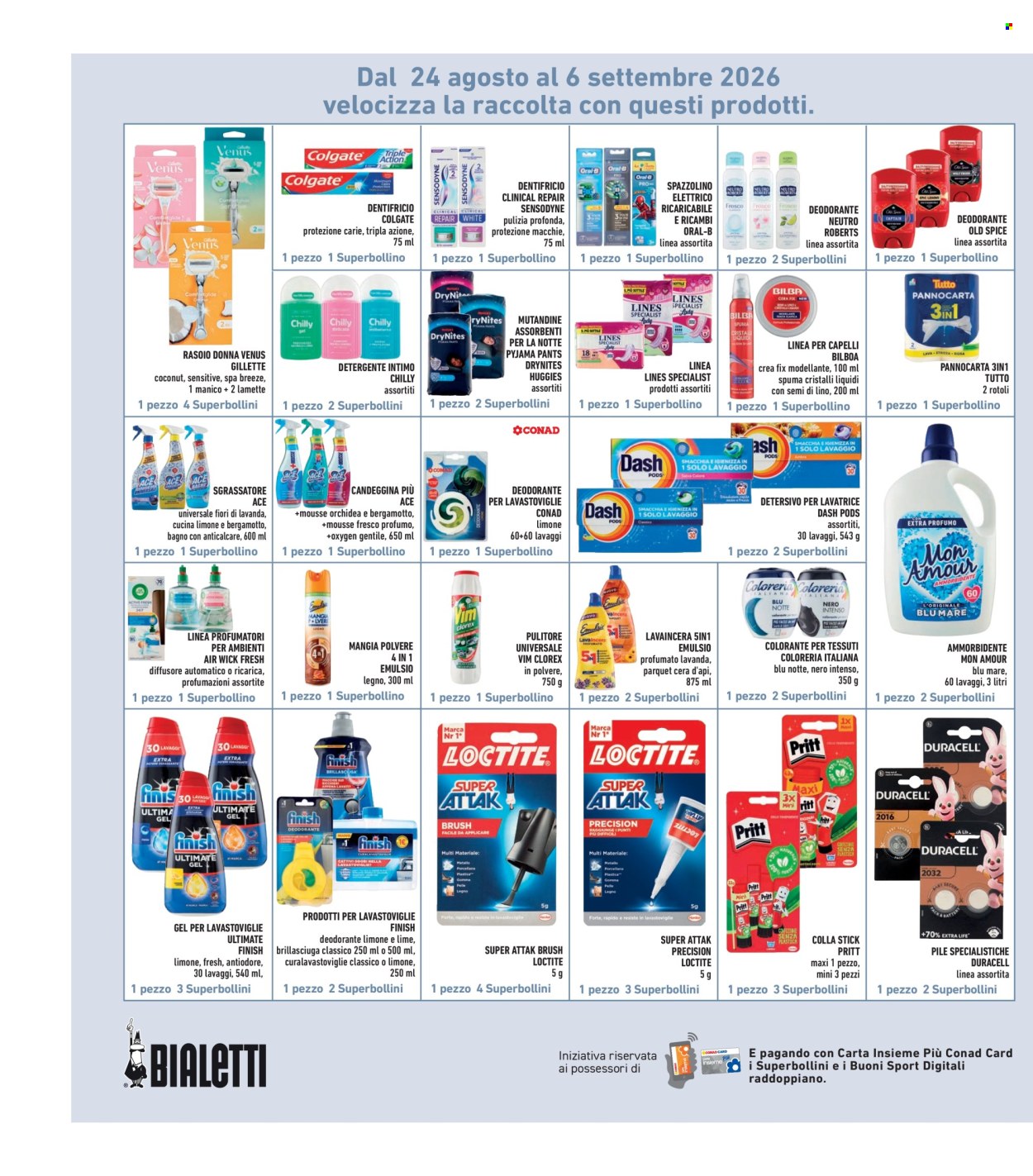 Volantino Spazio Conad - 20/8/2026 - 2/9/2026. Pagina 26