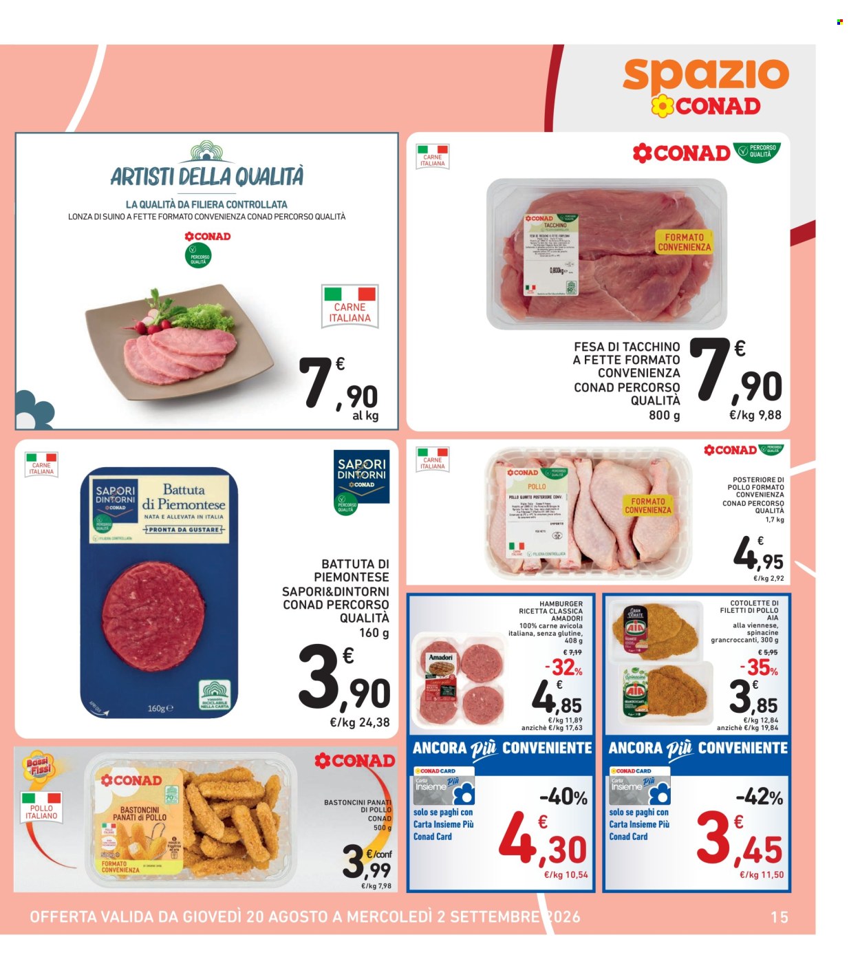 Volantino Spazio Conad - 20/8/2026 - 2/9/2026. Pagina 15