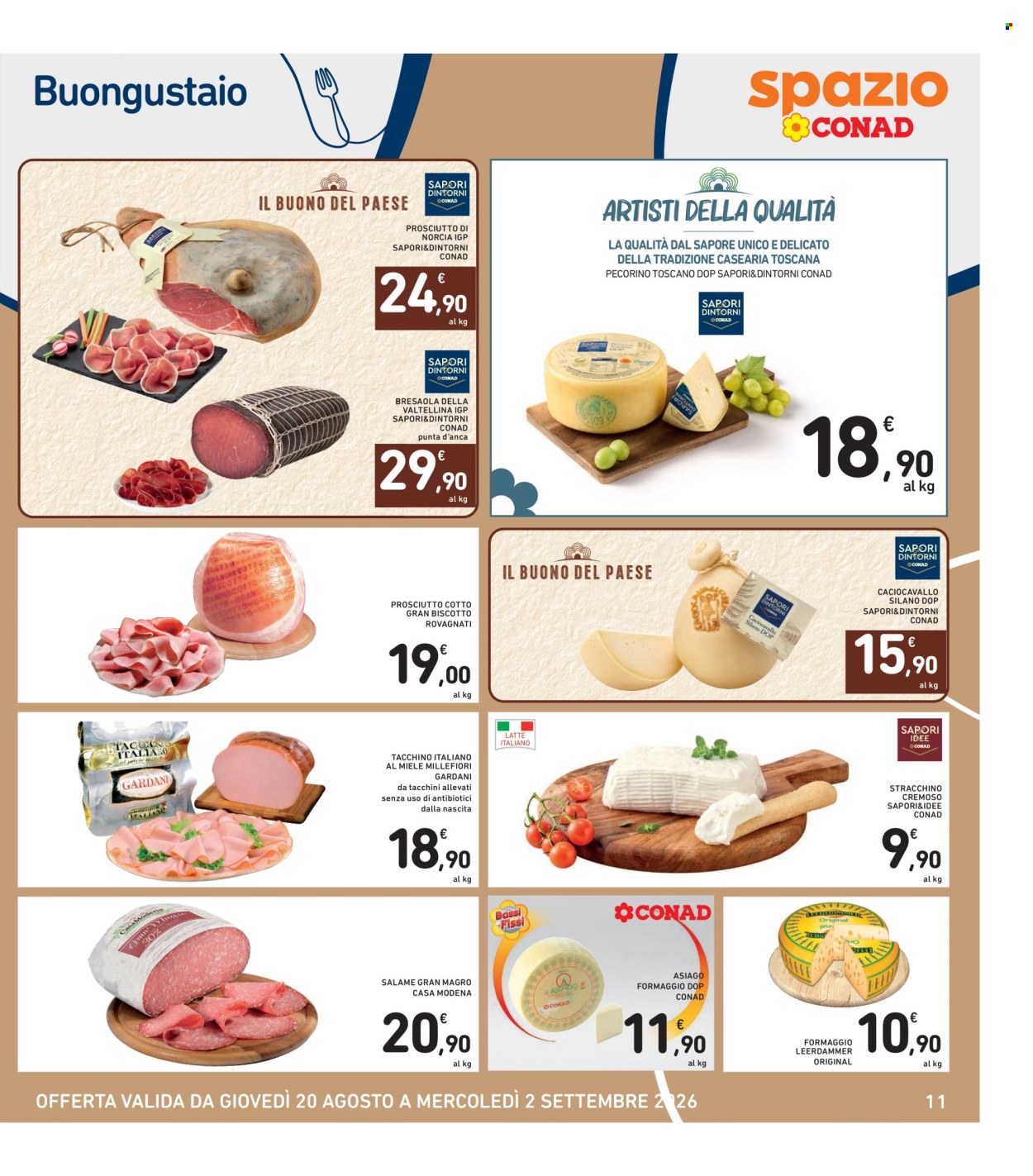 Volantino Spazio Conad - 20/8/2026 - 2/9/2026. Pagina 11
