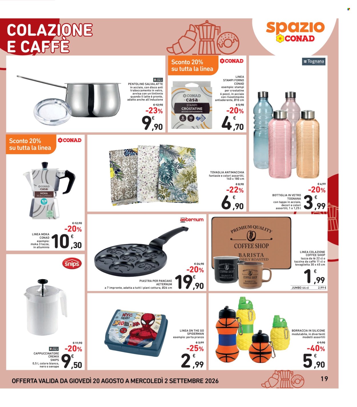 Volantino Spazio Conad - 20/8/2026 - 2/9/2026. Pagina 19