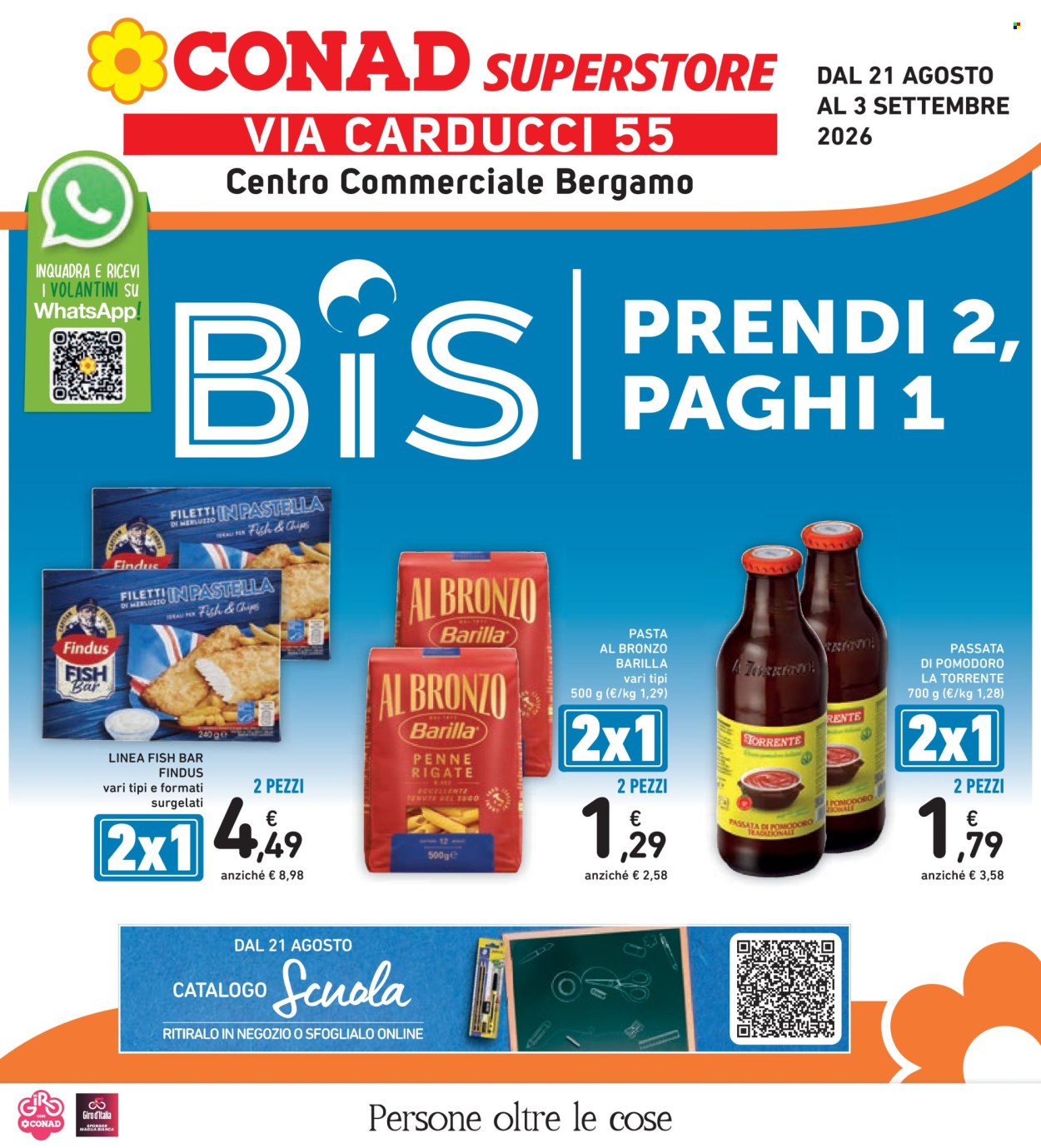 Volantino Conad Superstore - 21/8/2026 - 3/9/2026. Pagina 1