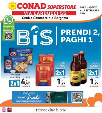 Volantino Conad Superstore - 21/8/2026 - 3/9/2026.