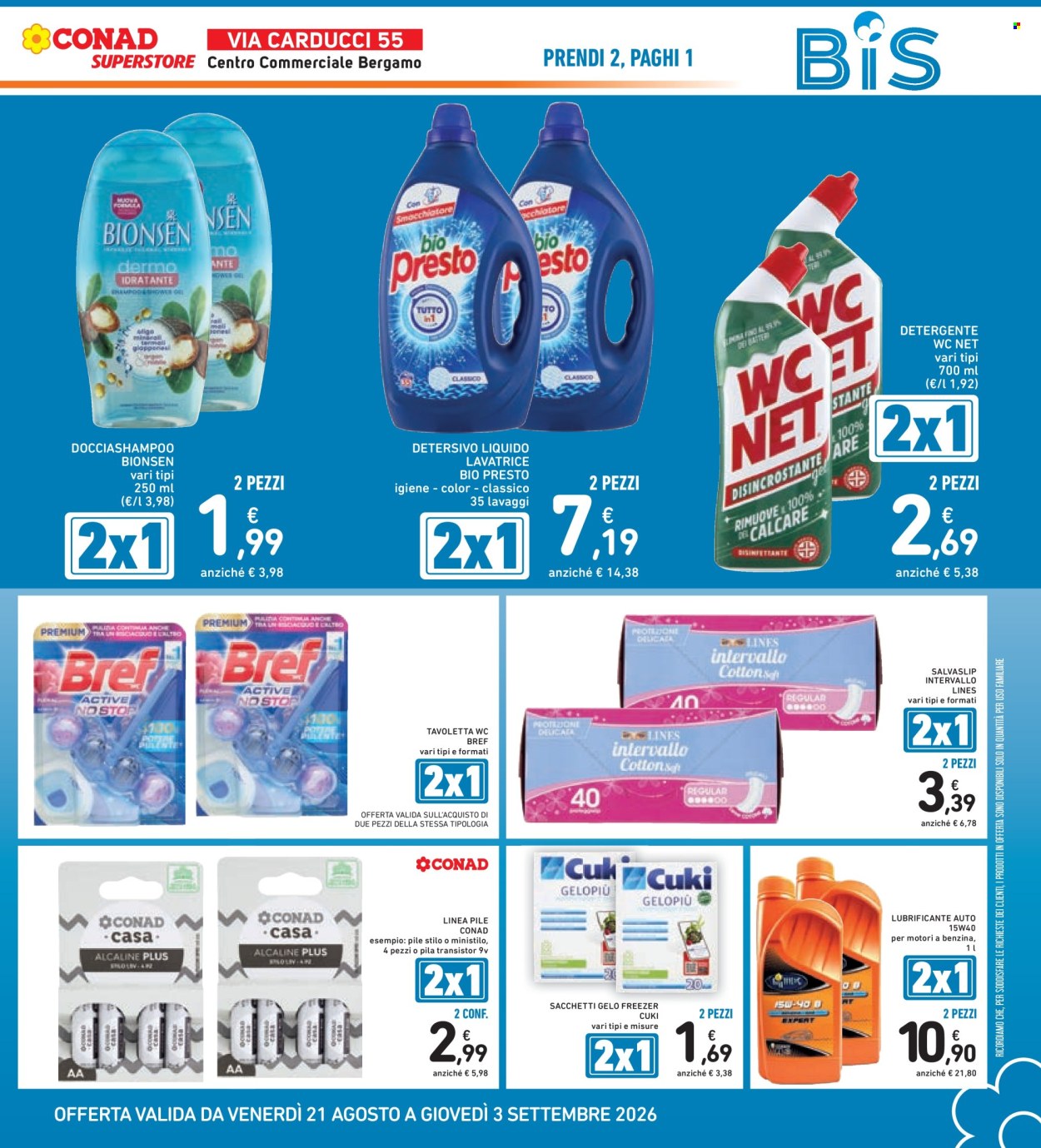Leták Conad Superstore - 21.8.2026 - 3.9.2026. Strana 13