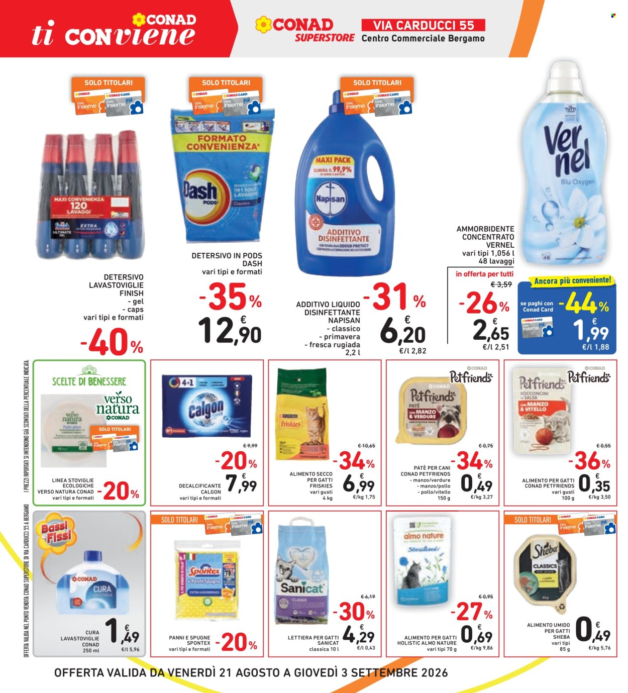 Leták Conad Superstore - 21.8.2026 - 3.9.2026. Strana 36