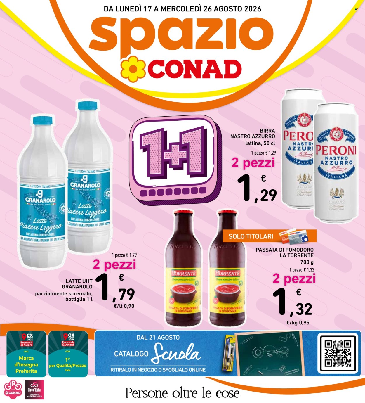 Volantino Spazio Conad - 17/8/2026 - 26/8/2026. Pagina 1